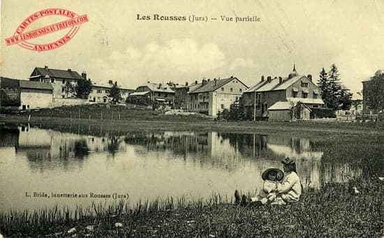 Vue historique du village des Rousses